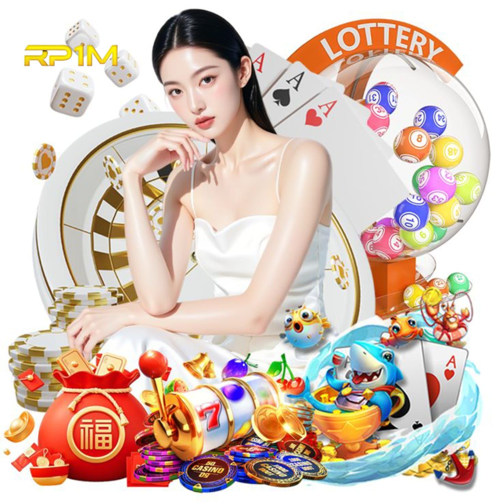 Fishing game screen with sea targets and slot category notes